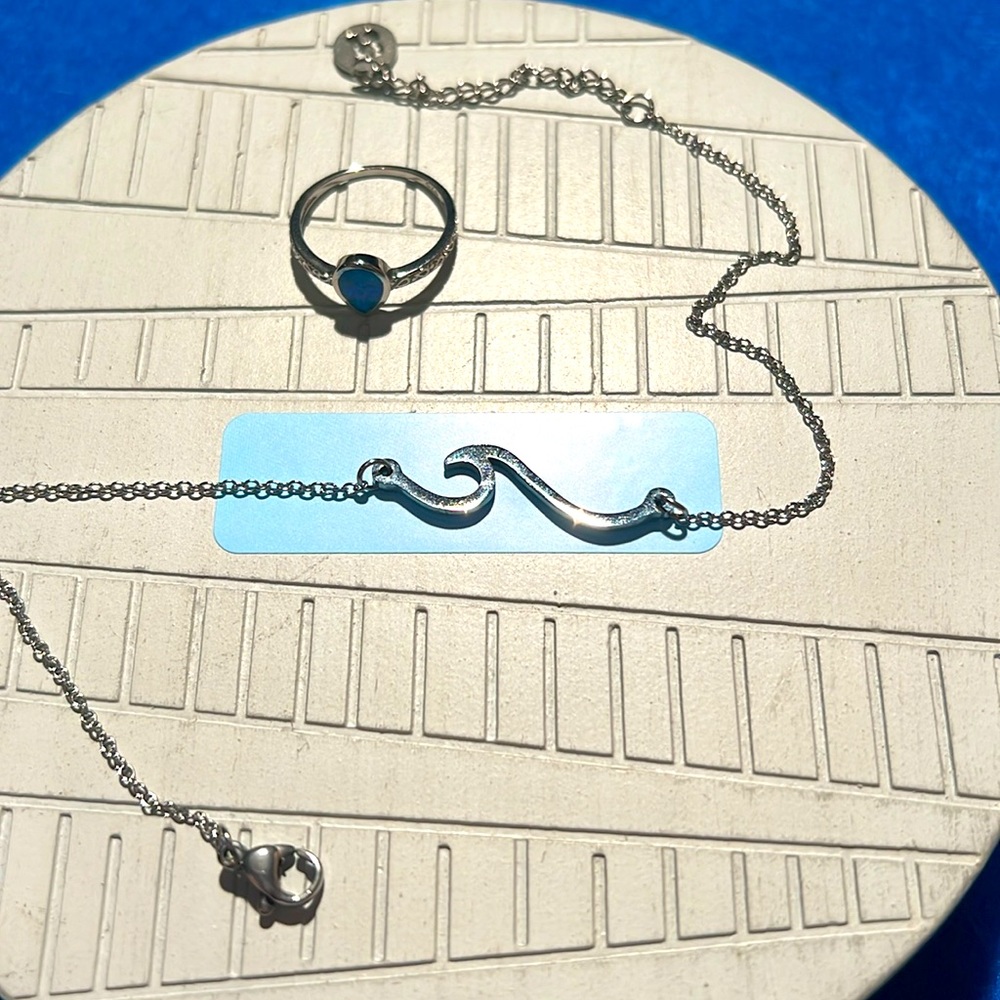 Ring and ankle bracelet!